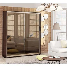 Sliding wardrobe 1.9 m "Mirror" two-door